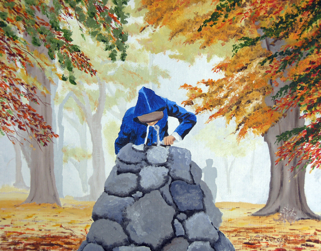 Drinking 
Fountain in Autumn