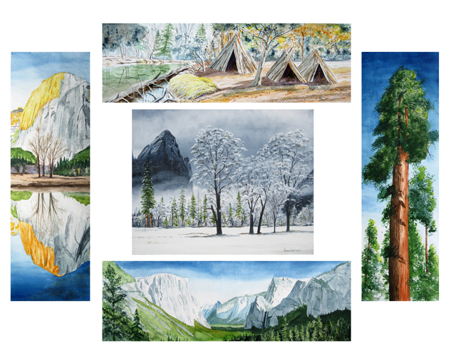 Yosemite Five, 
  Assorted Painting
